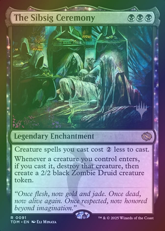 The Sibsig Ceremony (PTDM) (91p) / Foil