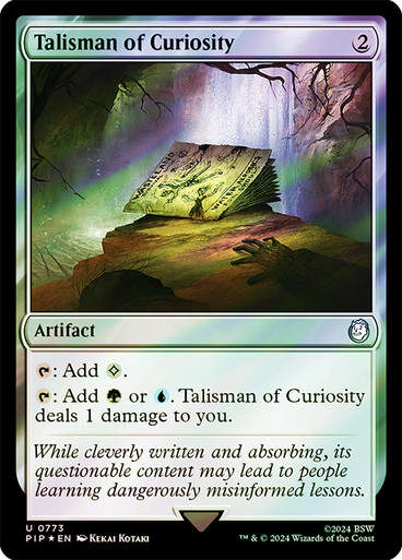 Talisman of Curiosity (pip) (773) / Surge Foil