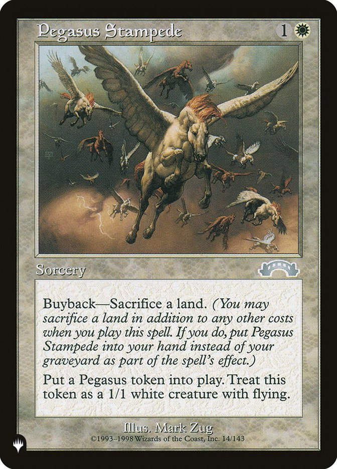 Pegasus Stampede (The List)