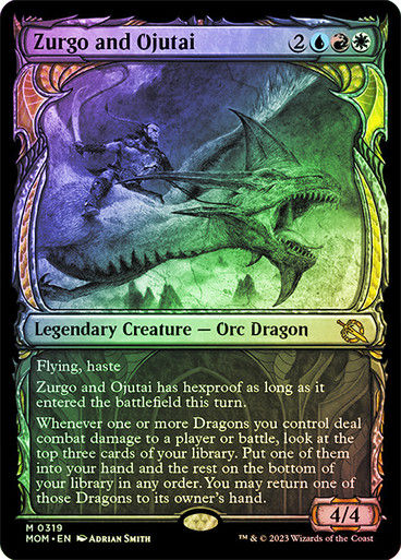 Zurgo and Ojutai (mom_319) / Showcase / Foil
