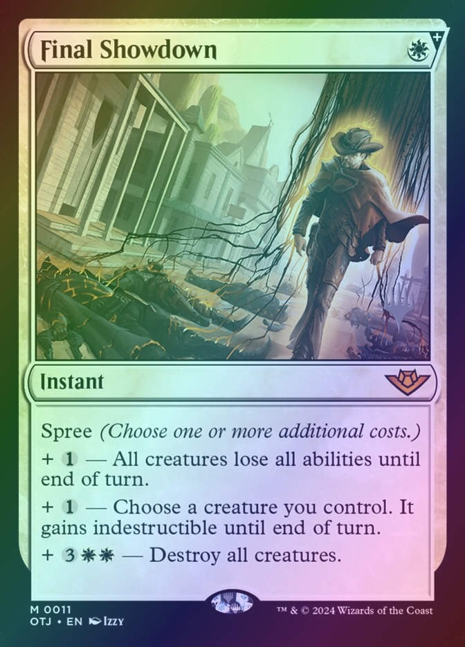 Final Showdown (POTJ) (11p) / Foil