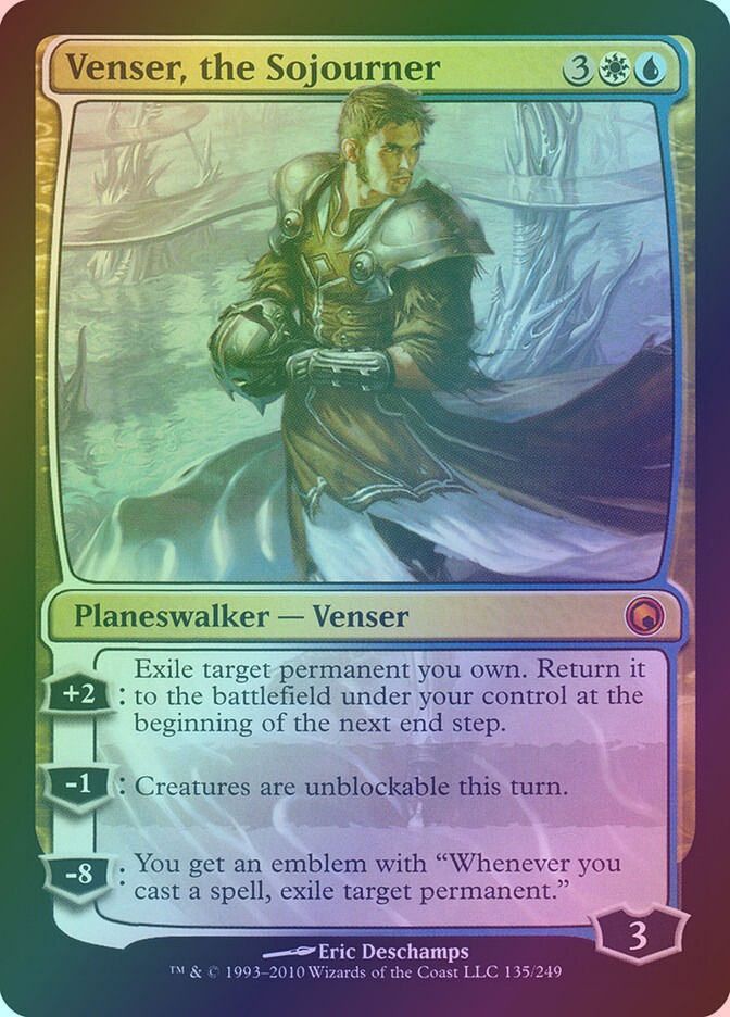 Venser, the Sojourner (SOM) (135) / Foil