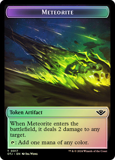 Mercenary // Meteorite (TOTJ) / Foil — cara 2 de 2