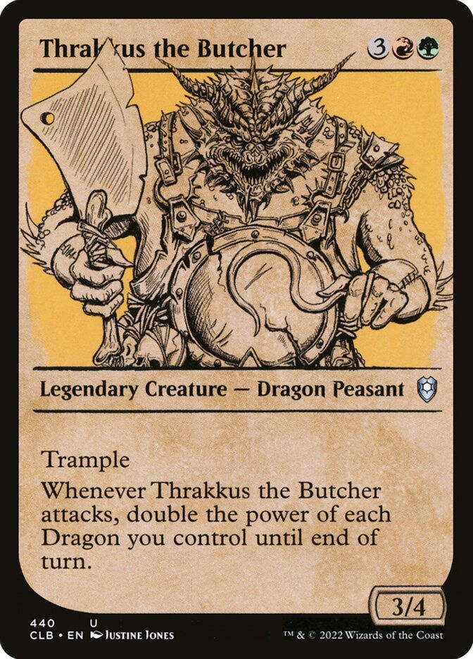 Thrakkus the Butcher (CLB) (440) / Showcase