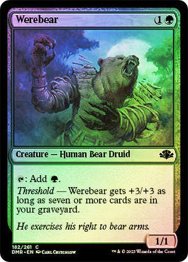 Werebear (DMR) / Foil