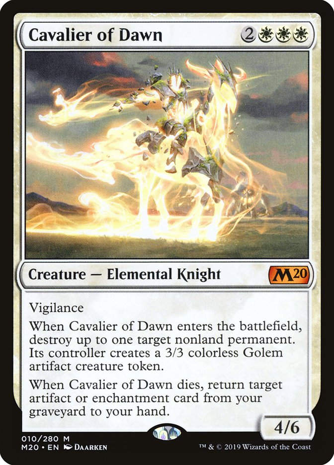 Cavalier of Dawn (M20) (10)