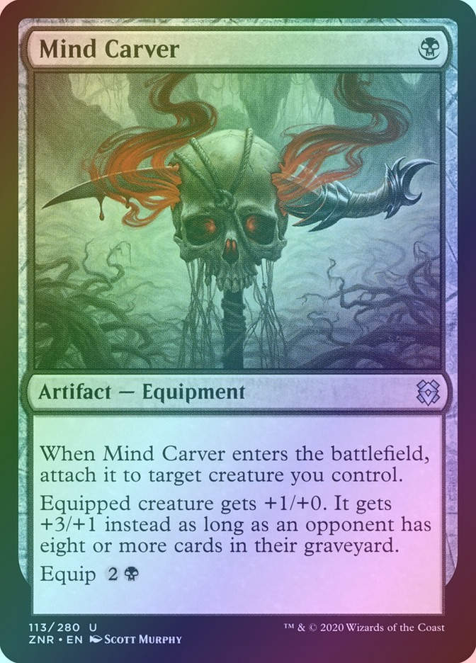 Mind Carver (ZNR) (113) / Foil