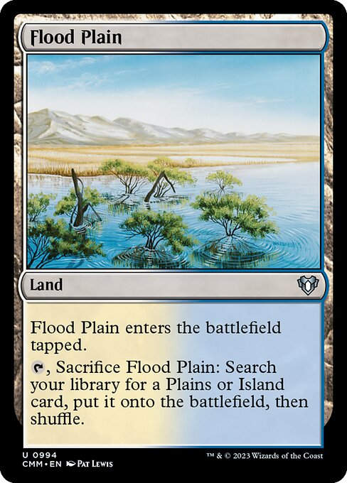 Flood Plain (cmm) (Commander Deck)