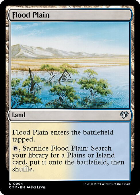 Flood Plain (cmm) (Commander Deck)