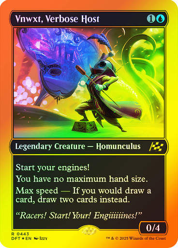 Vnwxt, Verbose Host (DFT) (443)  / First Place Foil