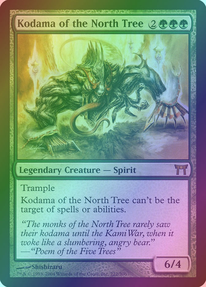 Kodama of the North Tree (CHK) (222) / Foil