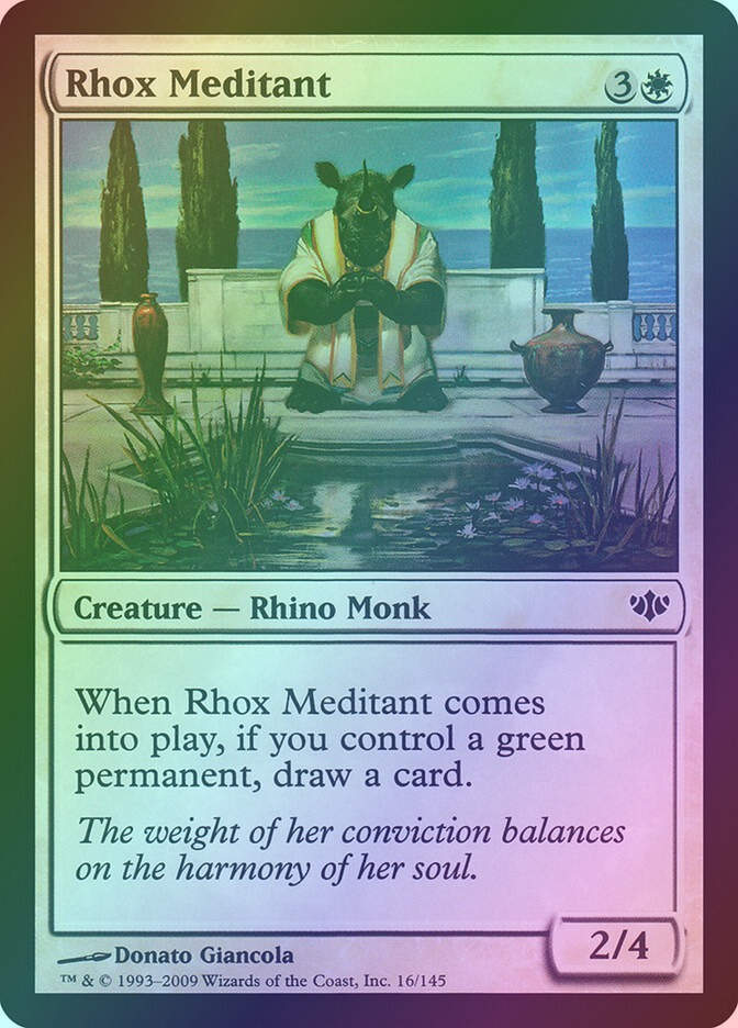 Rhox Meditant (CON) (16) / Foil