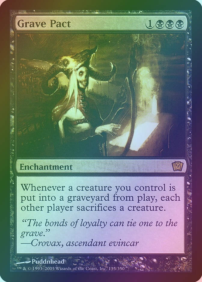 Grave Pact (9ED) (135★) / Foil