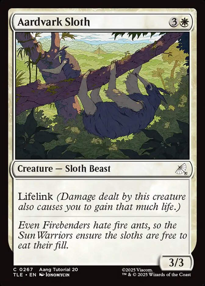 Aardvark Sloth (TLE) (267)