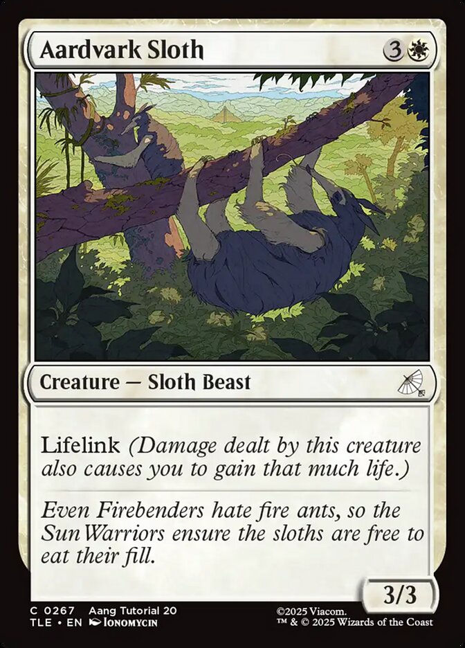 Aardvark Sloth (TLE) (267)