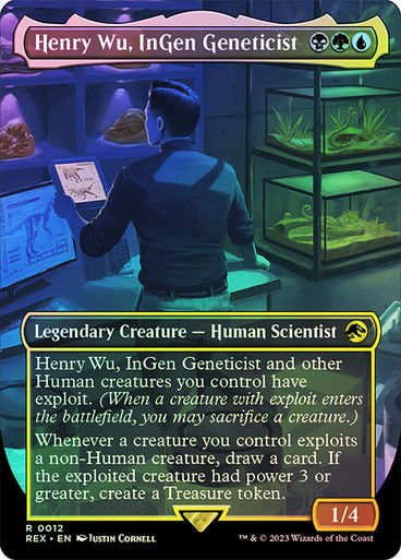 Henry Wu, InGen Geneticist (rex) / Foil