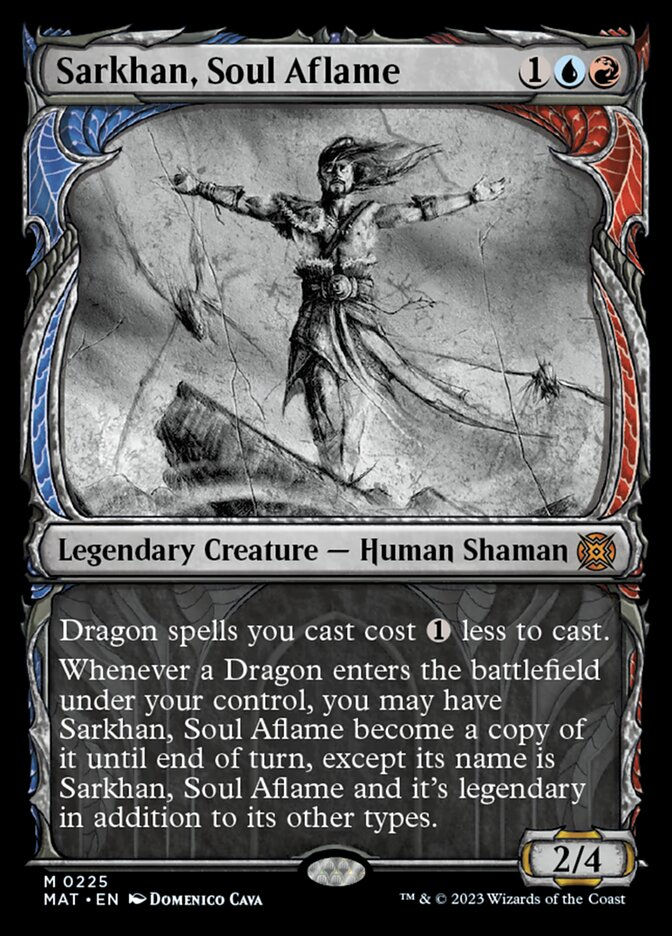 Sarkhan, Soul Aflame (MAT) / Halo Foil