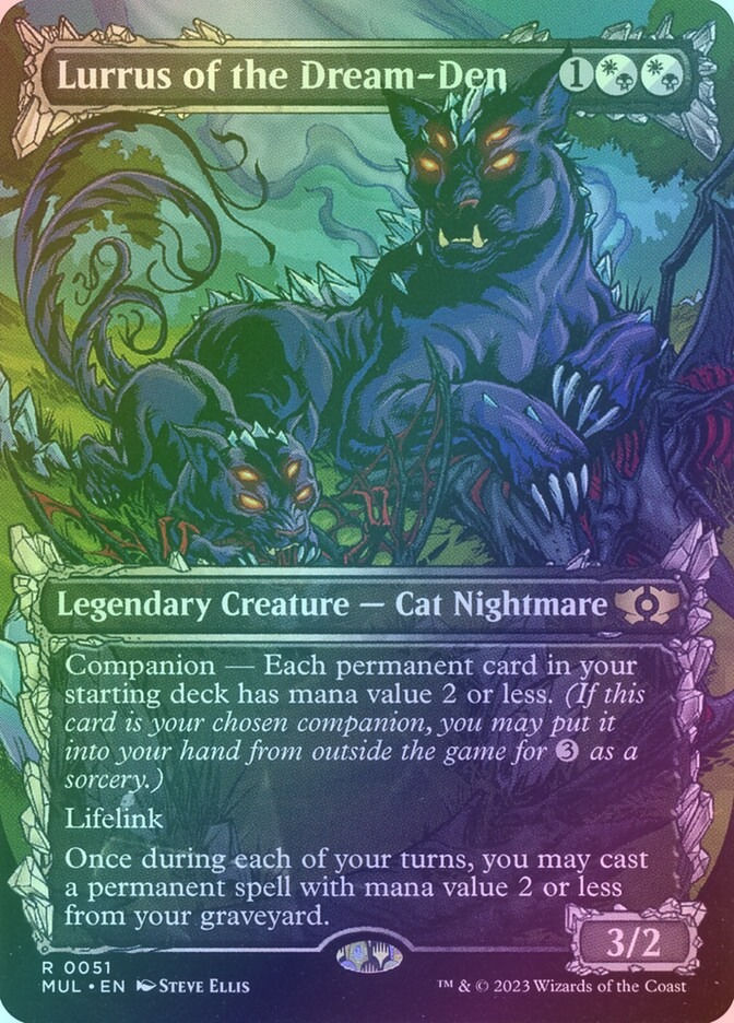 Lurrus of the Dream-Den (MUL) (51) / Borderless / Showcase / Foil