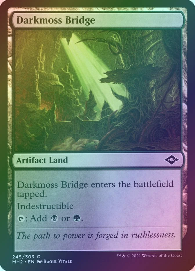 Darkmoss Bridge (MH2) (245) / Foil
