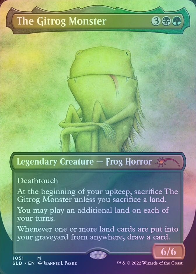 The Gitrog Monster (SLD) (1051) / Borderless / Foil