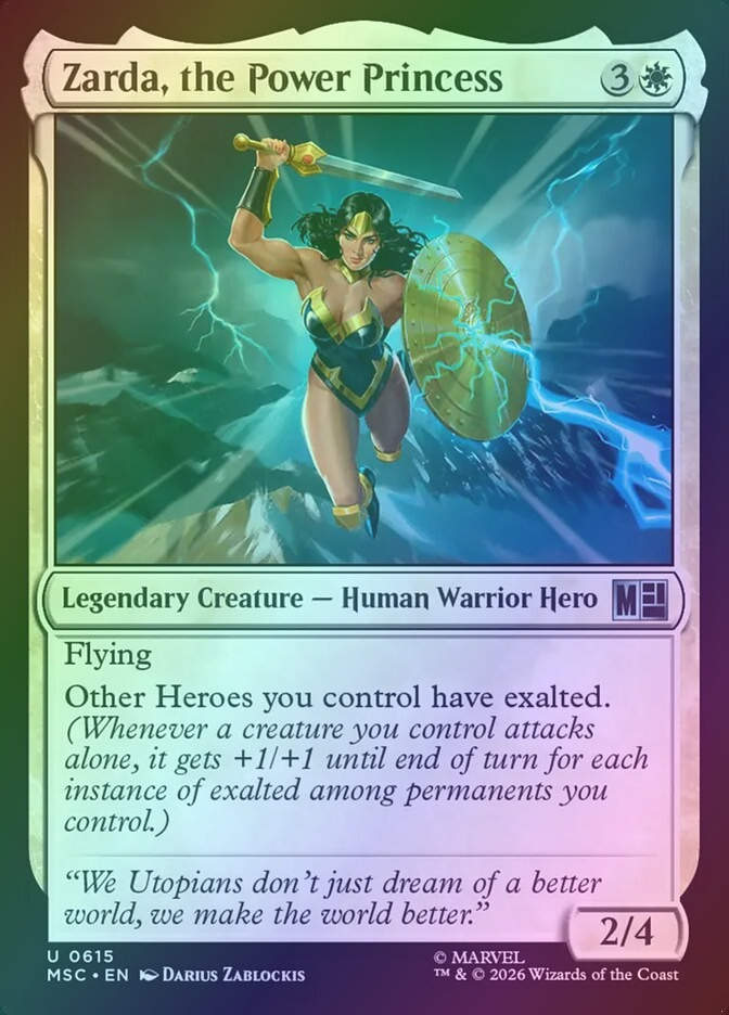 Zarda, the Power Princess (MSC) (615) / Foil