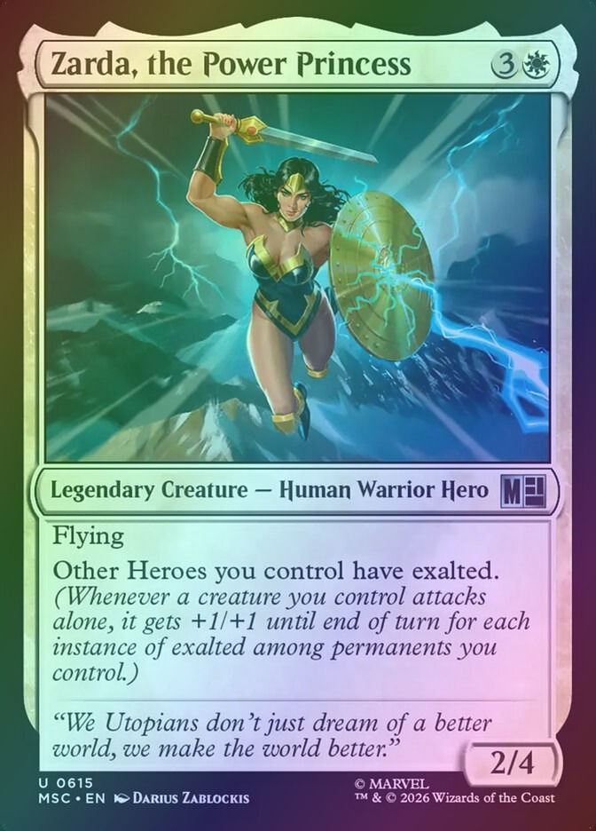 Zarda, the Power Princess (MSC) (615) / Foil