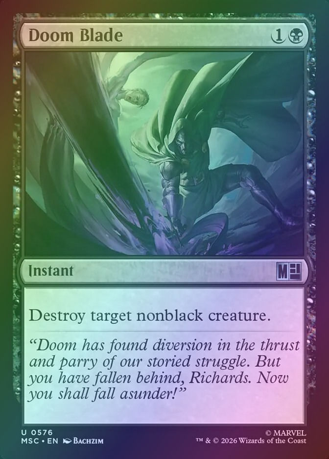 Doom Blade (MSC) (576) / Foil