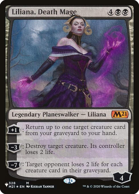 Liliana, Death Mage (PLST) (M21-328)