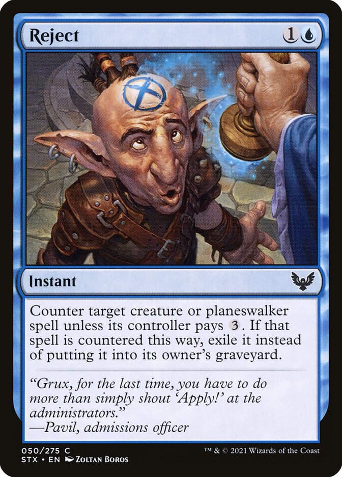 Reject (STX) (50)