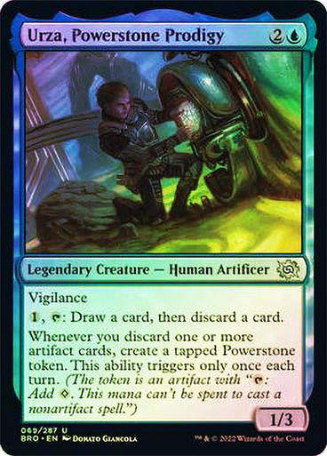 Urza, Powerstone Prodigy (BRO) / Foil