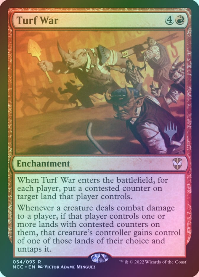 Turf War (PNCC) (54p) / Foil