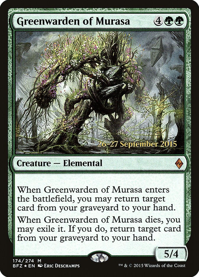 Greenwarden of Murasa (PBFZ) (174s) / Foil