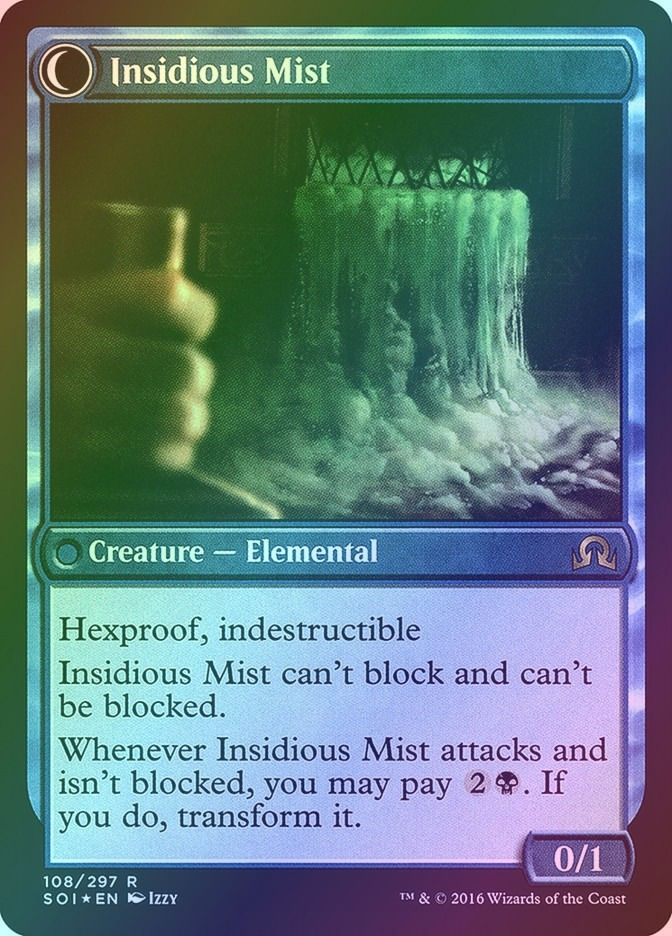 Elusive Tormentor // Insidious Mist (PSOI) (108s) / Foil — cara 2 de 2