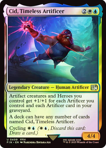 Cid, Timeless Artificer (FIN) (409) / Foil