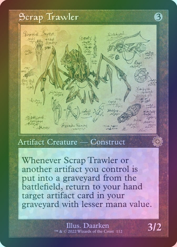 Scrap Trawler (BRR) (112) / Foil / Schematic