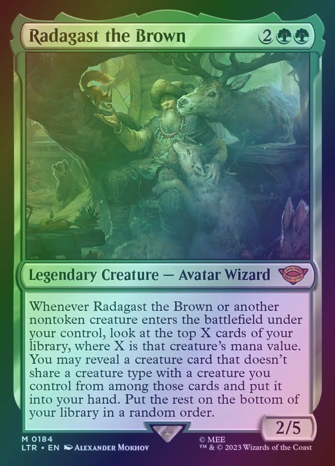 Radagast the Brown (LTR) (184) / Foil