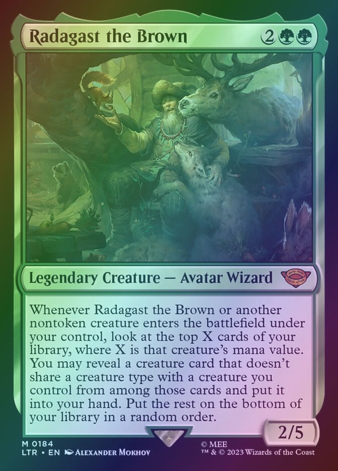 Radagast the Brown (LTR) (184) / Foil
