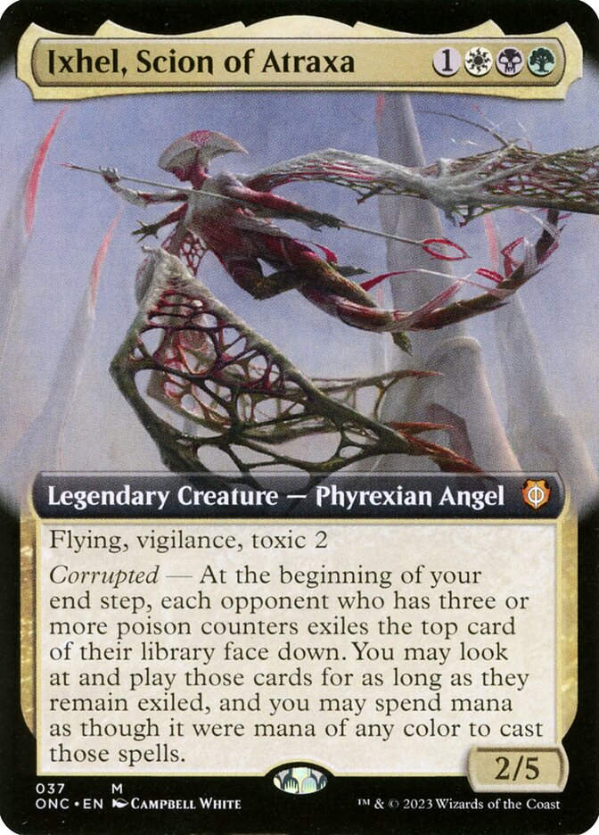 Ixhel, Scion of Atraxa (ONC) (37) / Extended Art