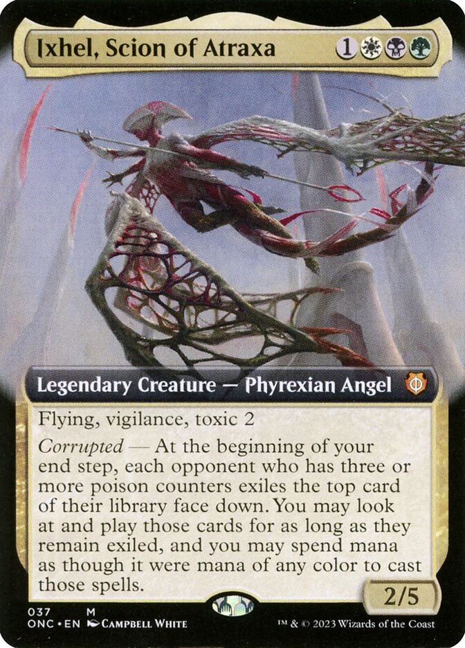 Ixhel, Scion of Atraxa (ONC) (37) / Extended Art