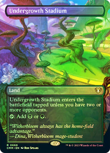 Undergrowth Stadium (cmm) / Borderless / Foil
