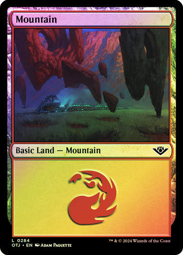 Mountain (otj) (284) / Foil