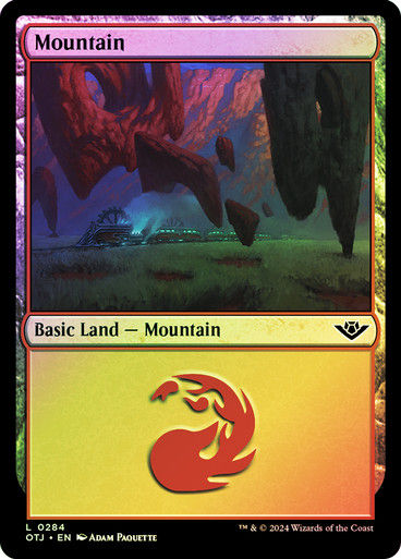 Mountain (otj) (284) / Foil