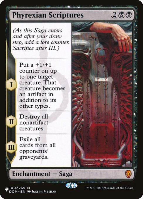 Phyrexian Scriptures (PLST) (DOM-100)