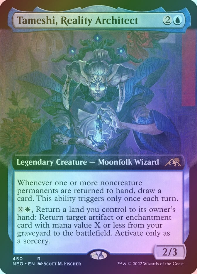 Tameshi, Reality Architect (NEO) (450) / Extended Art / Foil