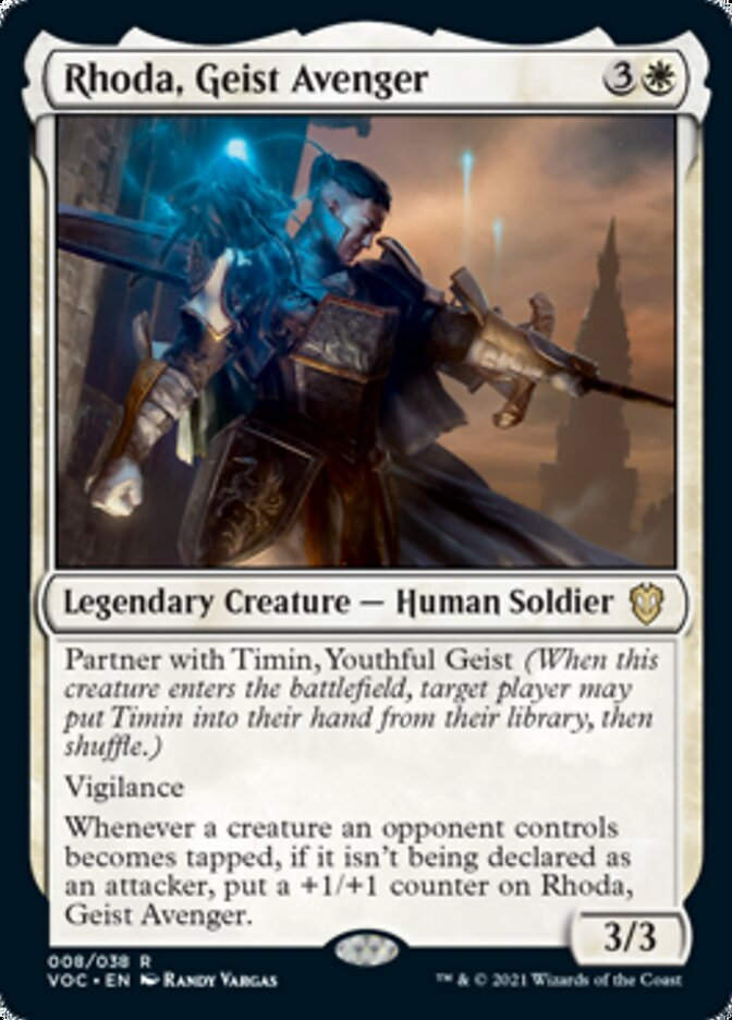 Rhoda, Geist Avenger (VOC)
