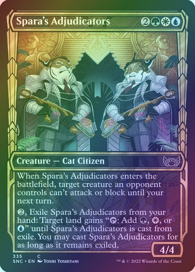 Spara's Adjudicators (SNC) (335) / Showcase / Foil