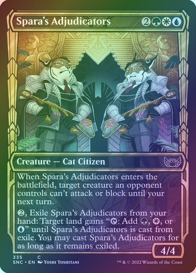 Spara's Adjudicators (SNC) (335) / Showcase / Foil