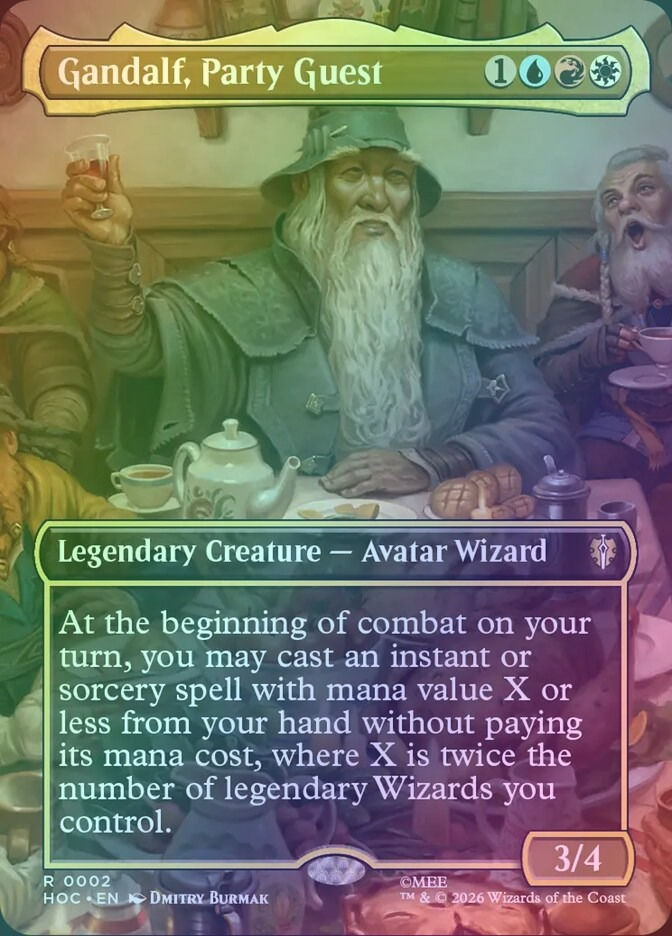 Gandalf, Party Guest (HOC) (2) / Foil