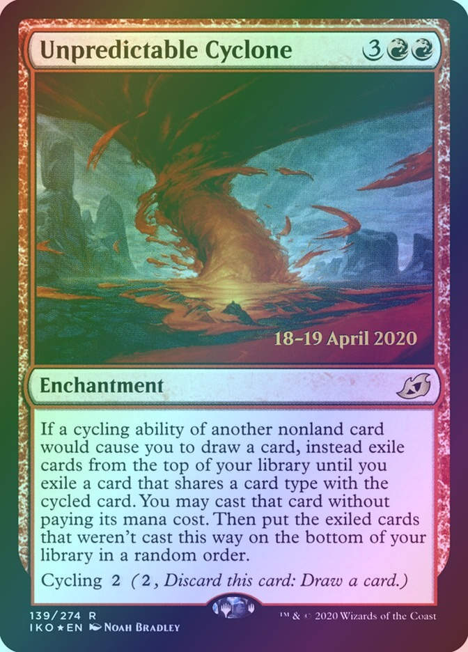 Unpredictable Cyclone (PIKO) (139s) / Foil