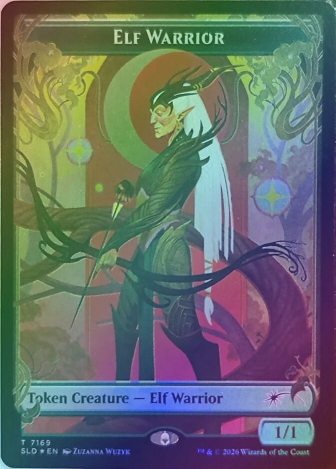 Elf Warrior (SLD) (7169) / Foil